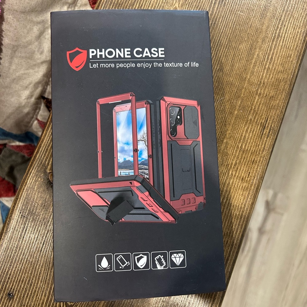 Red Protective Phone Case